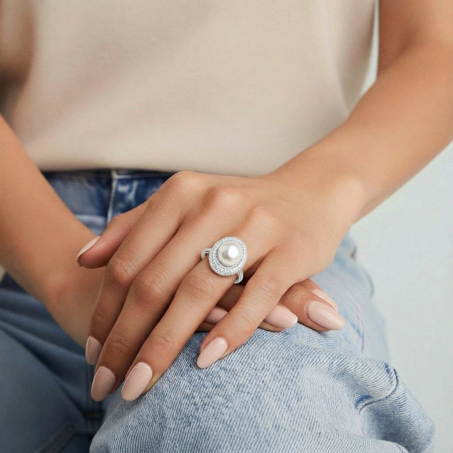 Bague Constellation de Perles