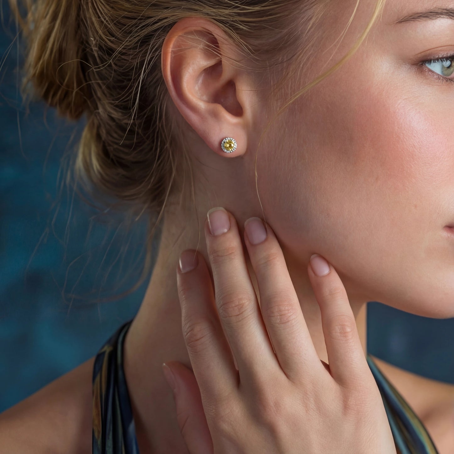 Clous d'Oreilles Halo Soleil